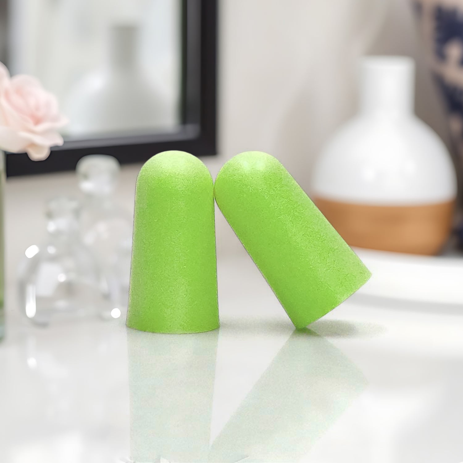 01_37a4b26e-6575-4717-b644-ea17995eedb9.jpg Earplugs Noise Reduction For Noise (1 Pair Foam) - Image 1