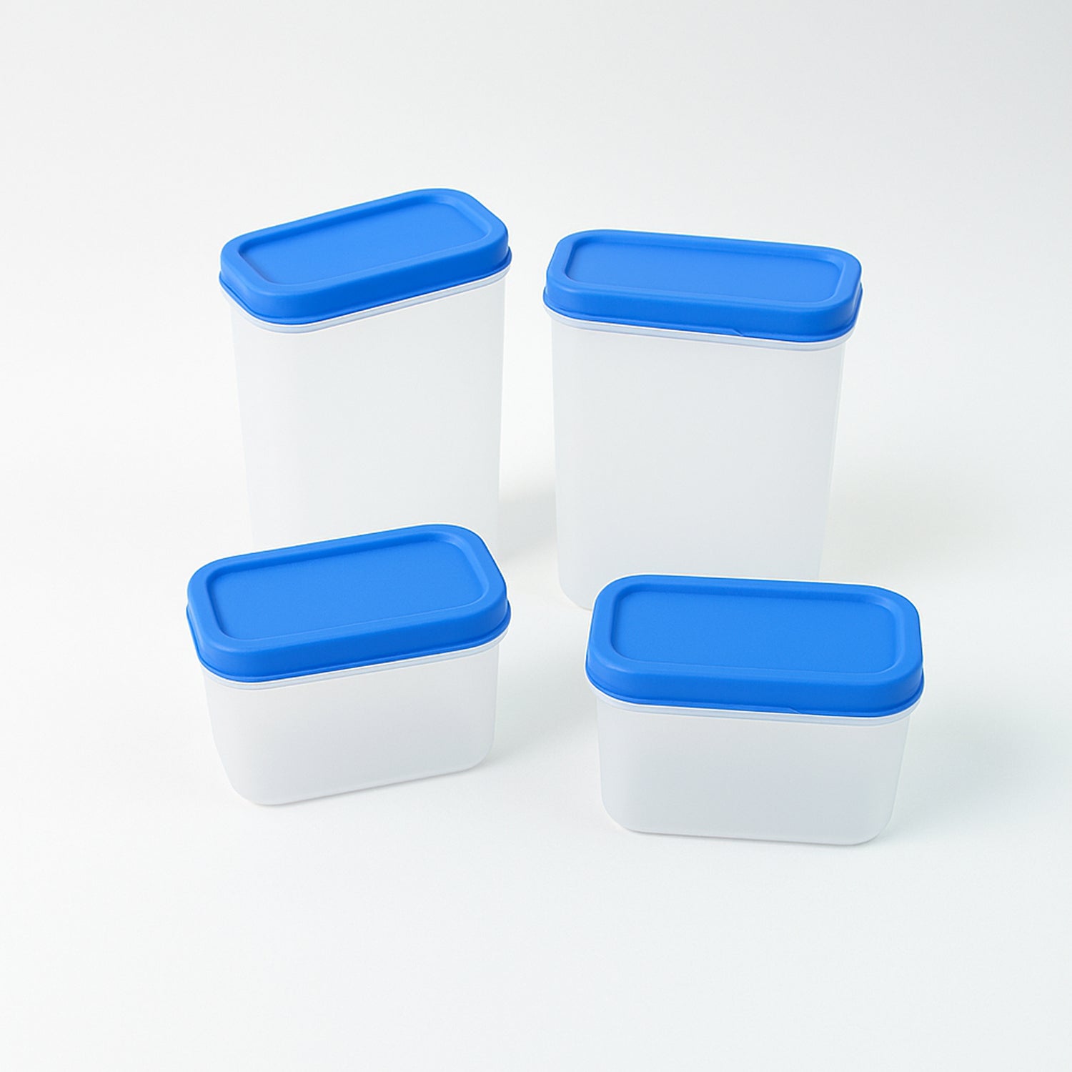 06_875488c4-f423-471a-822f-a07069898f6a.jpg Glory Plastic Storage Container Box Set ?4-Piece Airtight, Stackable Organizer for Kitchen, Pantry, Office & More - Image 1