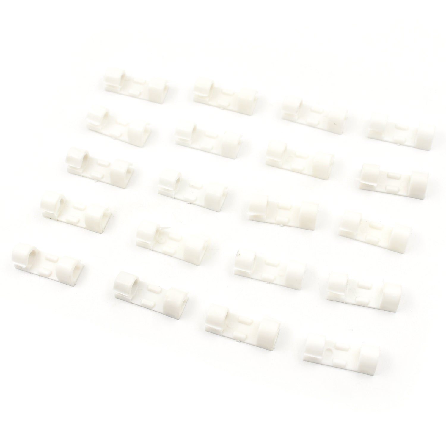 07_cd47b1e9-0276-4f51-aea0-b839034541e6_1500x1500.jpg Plastic Clips Stronger Tape Cable Manager Wire Manager Wire Clamp Wire Clips for Cable| Cable Organizer Cord Holder Cord Clips for Car, Office and Home - Image 1