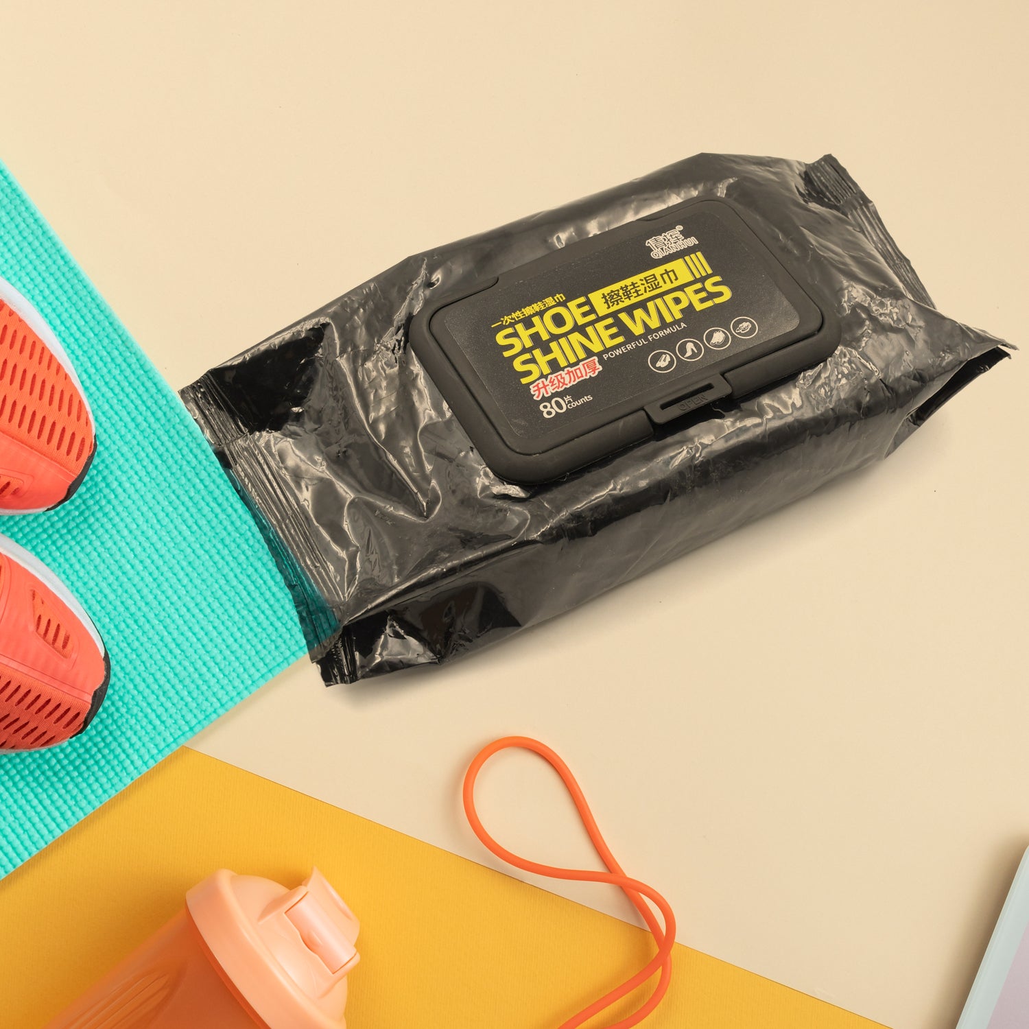 07_f38ac4cb-d3d6-4ceb-9066-f4305cdd9458.jpg Shoe Cleaning Wet Wipes (80 Pack) - Travel Friendly! - Image 1