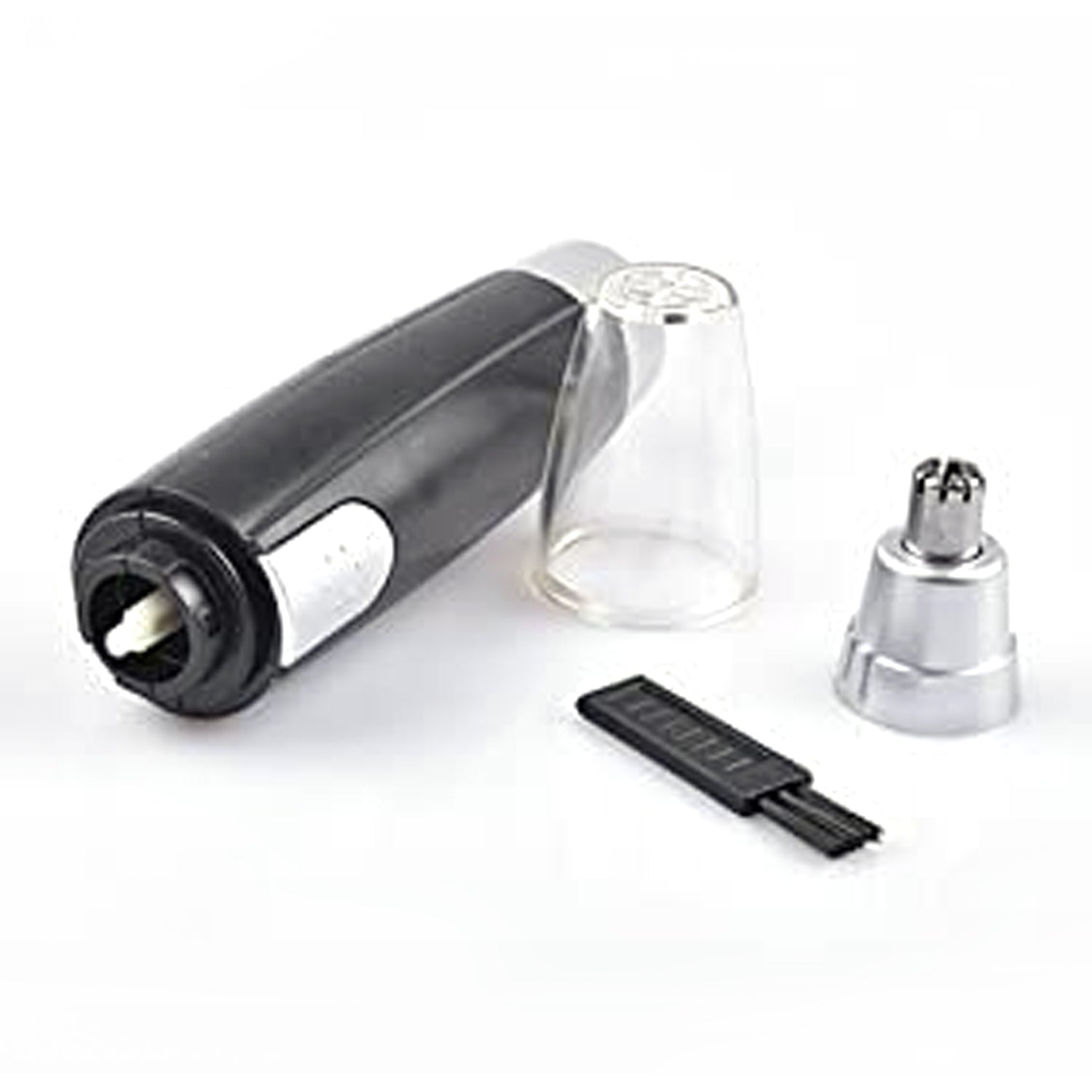 07_f9aaf6cd-56a0-40b9-87cc-bee91897f2eb.jpg Sharp Steel Battery-Operated Ear and Nose Hair Trimmer - Image 1