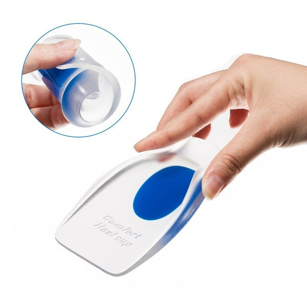 5_5c1249ee-5ab9-4c07-9796-5969a8db9d94.jpg Gel Heel cups Silicon Heel Pad for Heel Ankle Pain - Image 1