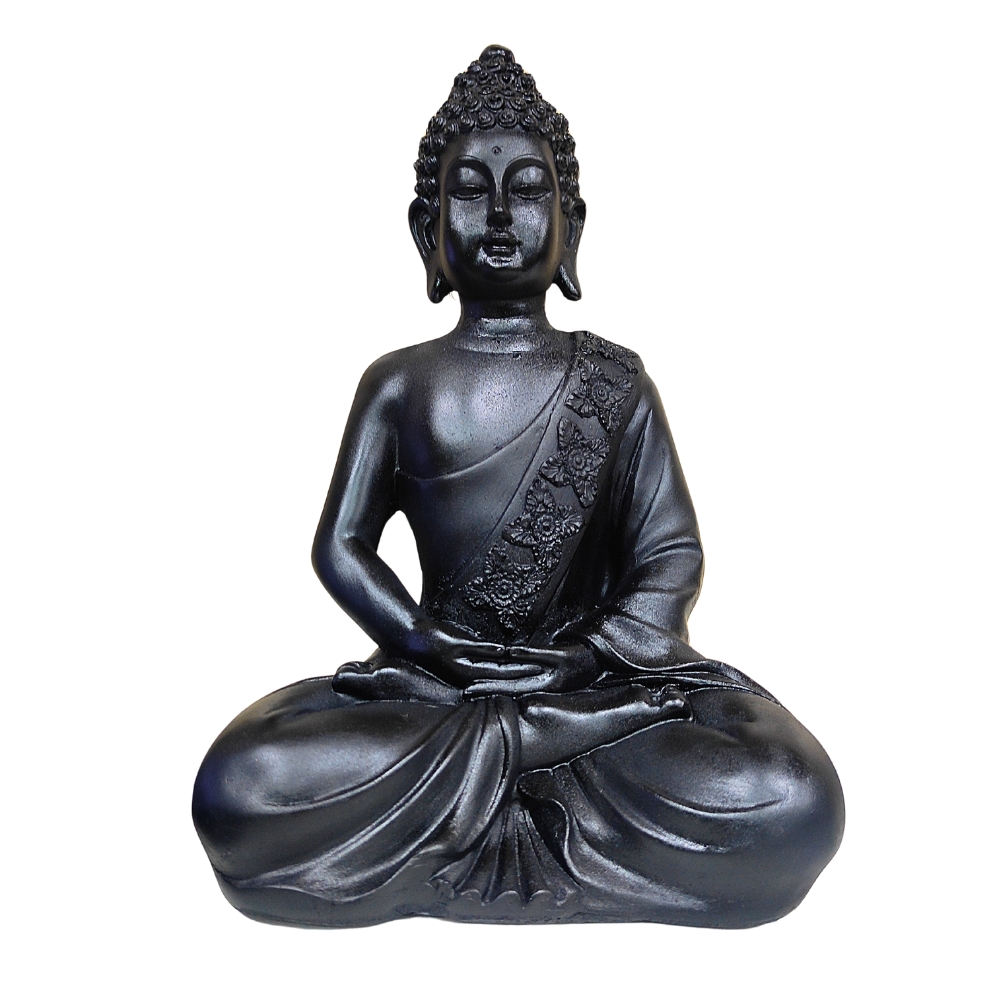 I1.jpg Meditating Sitting Buddha/Buddh/Gautam Buddha Statue/Lord Buddha Showpiece Idol/Figurine/Murti For Living Room,Gifting,Home & Office Decor - Image 1
